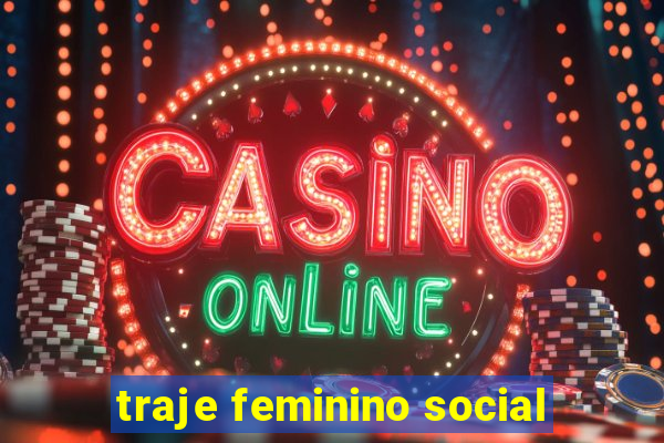 traje feminino social